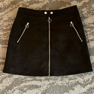 Velvet Mini Skirt Medium